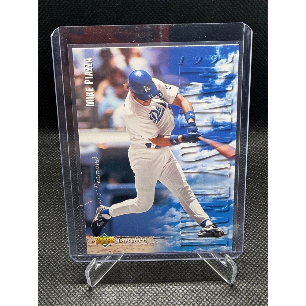 1994 Upper Deck Mike Piazza Fantasy Team Dodgers Baseball Card 33 NM+